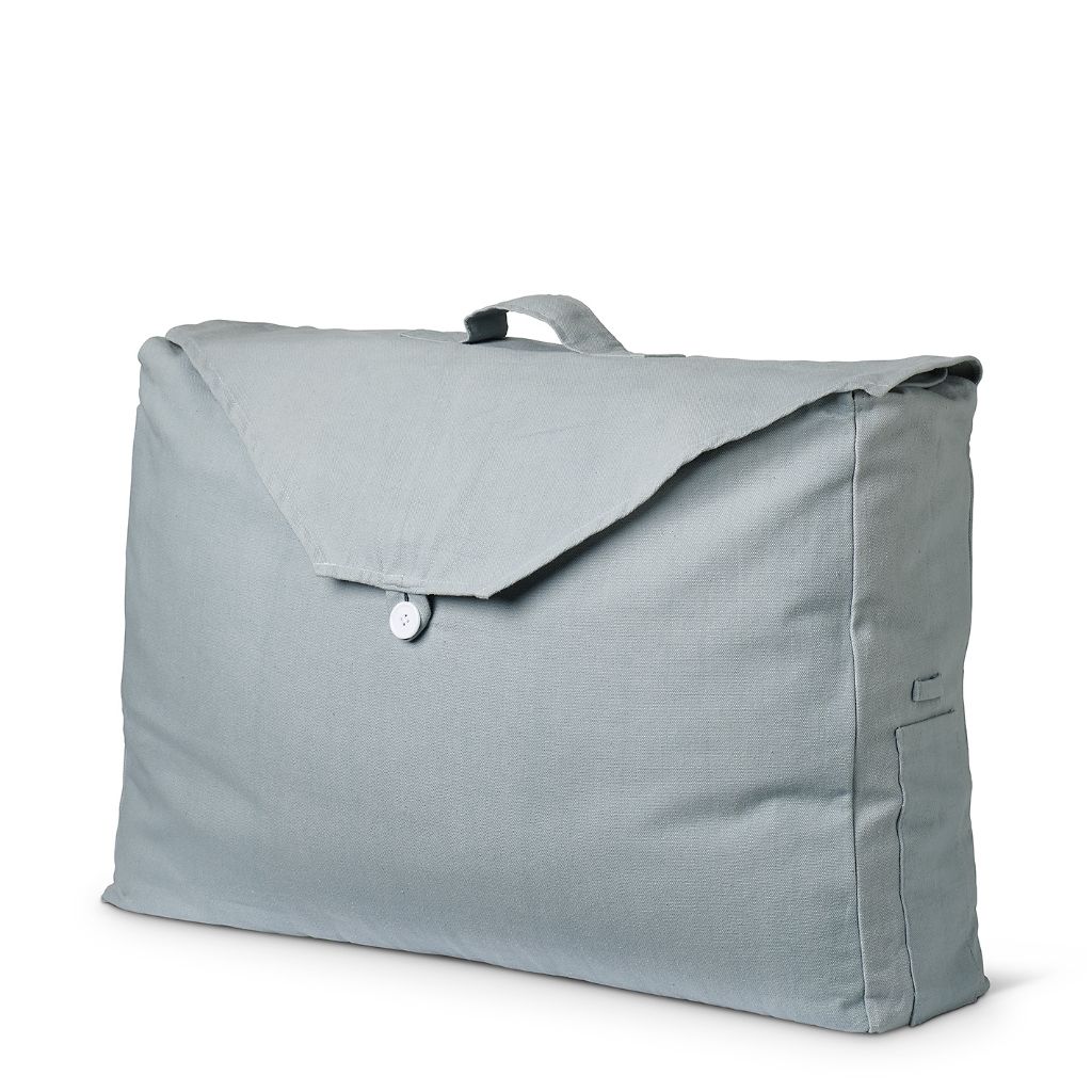 Breathable grey cotton bag