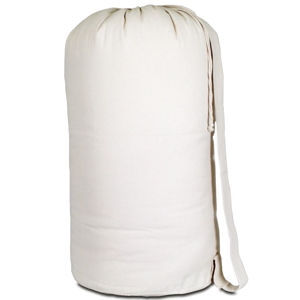Round cotton bag for mattress topper