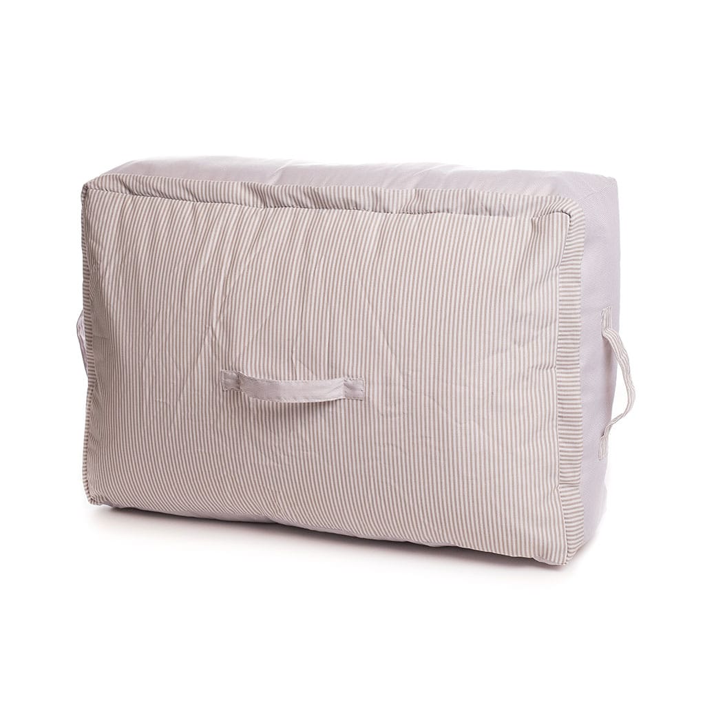 Cotton storage bag for blankets and quilts