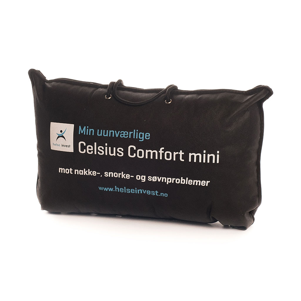 Custom travel pillow bag with cord