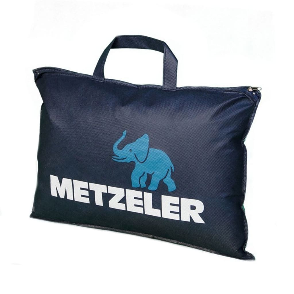 Practical printed pillow carrier bag, reusable and sustainable packaging