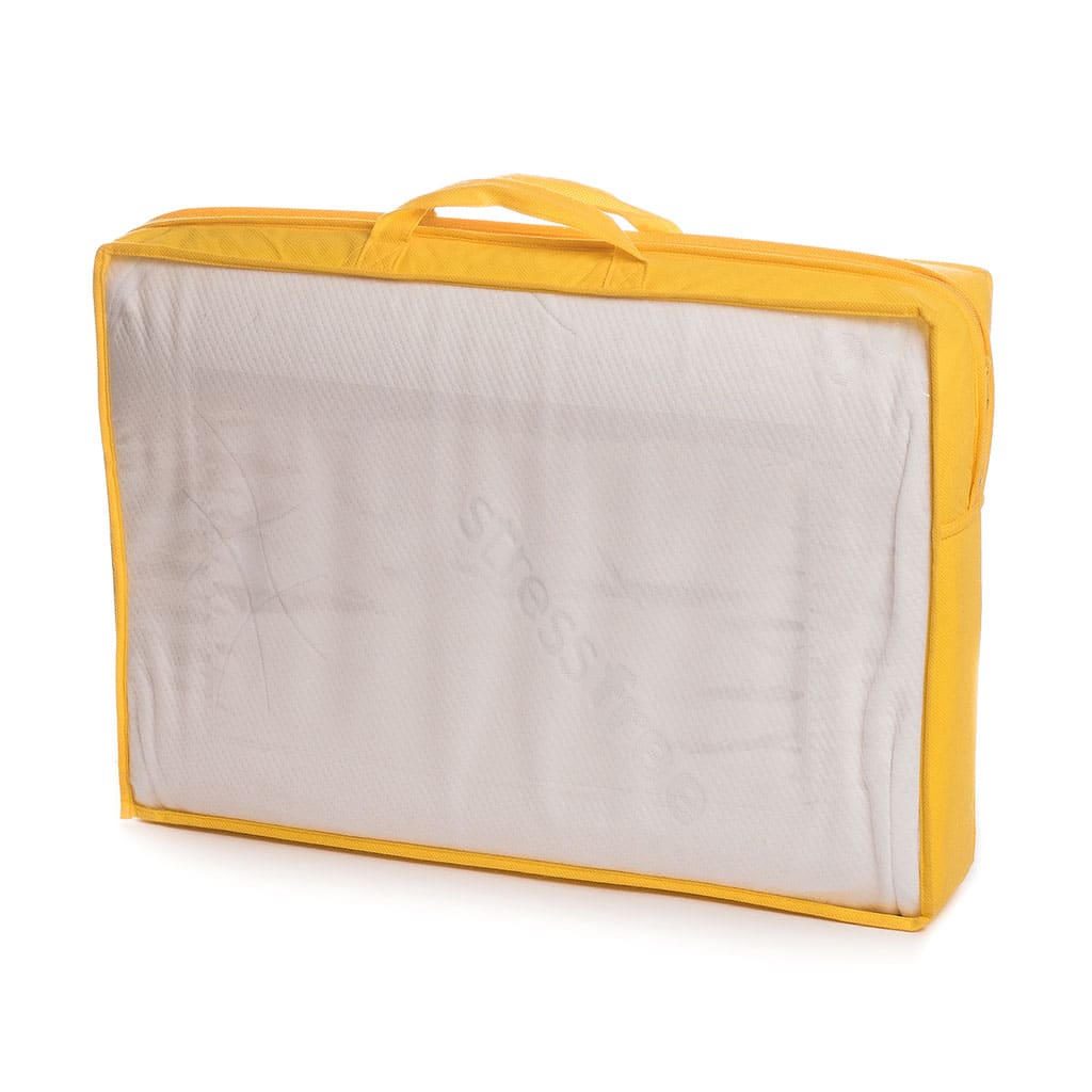Resealable pillow storage bag | LDPE & non-woven