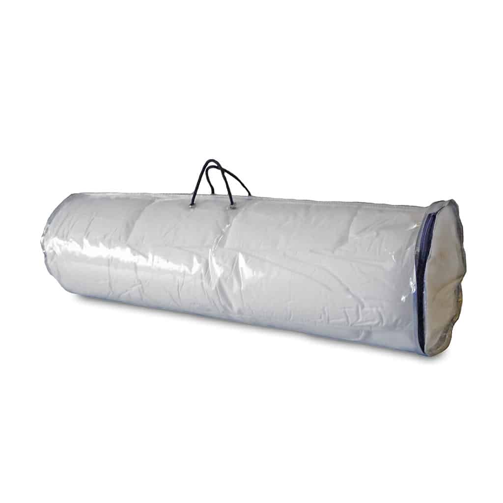 Rolled LDPE storage bag for customised mattress