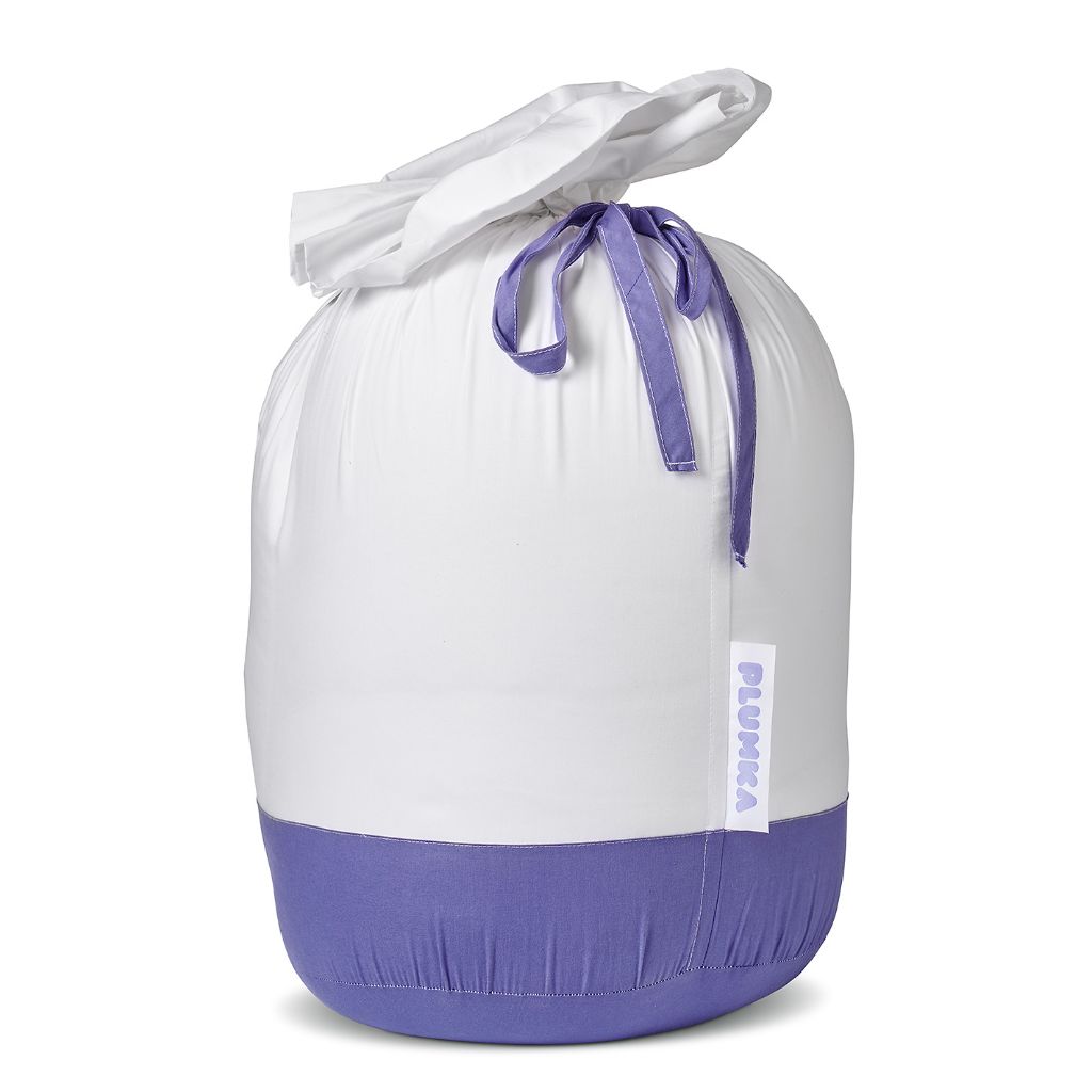 Round GOTS bag for down duvets