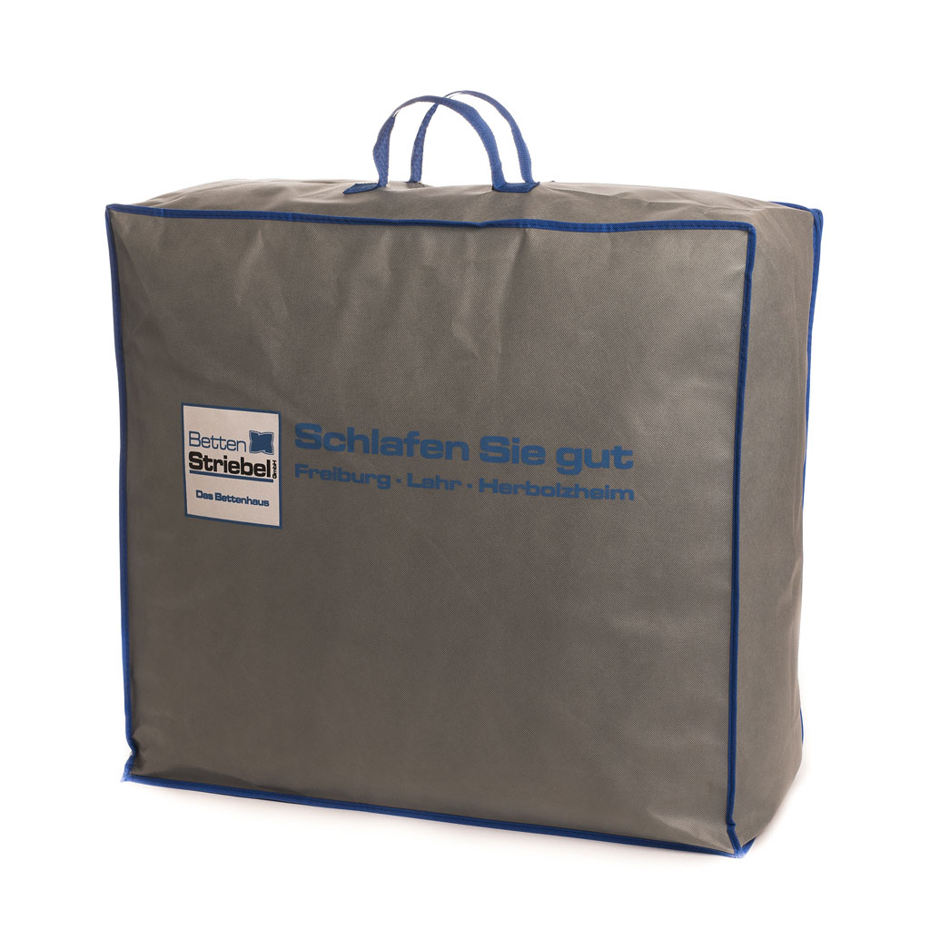 Sales packaging for bed shops