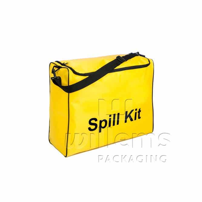 Spill kit oil bag, yellow