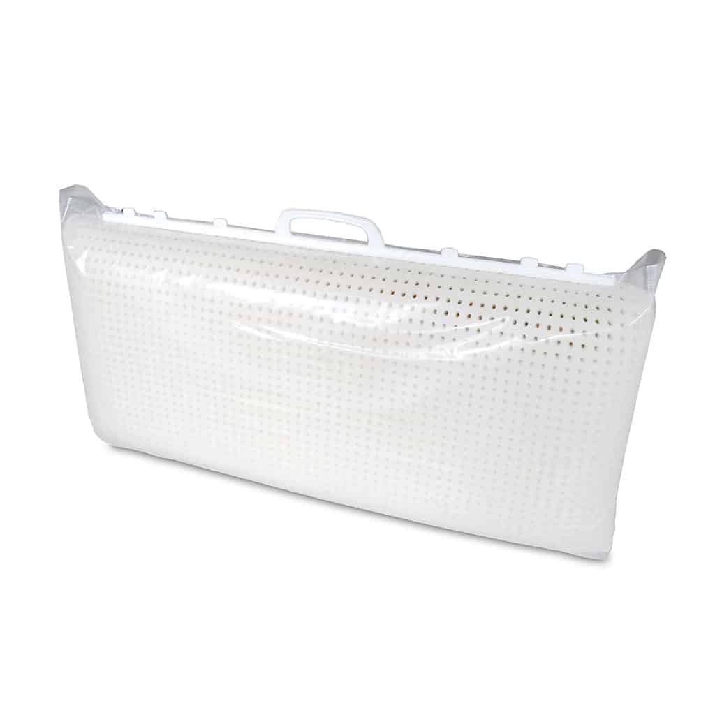 Transparent LDPE bag with sealed handle