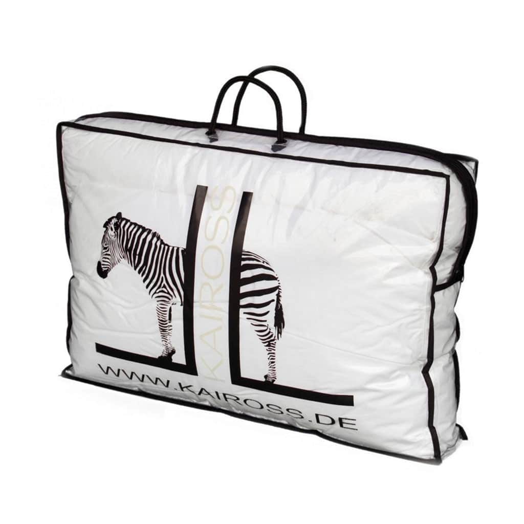 Transparent LDPE storage bag with zipper